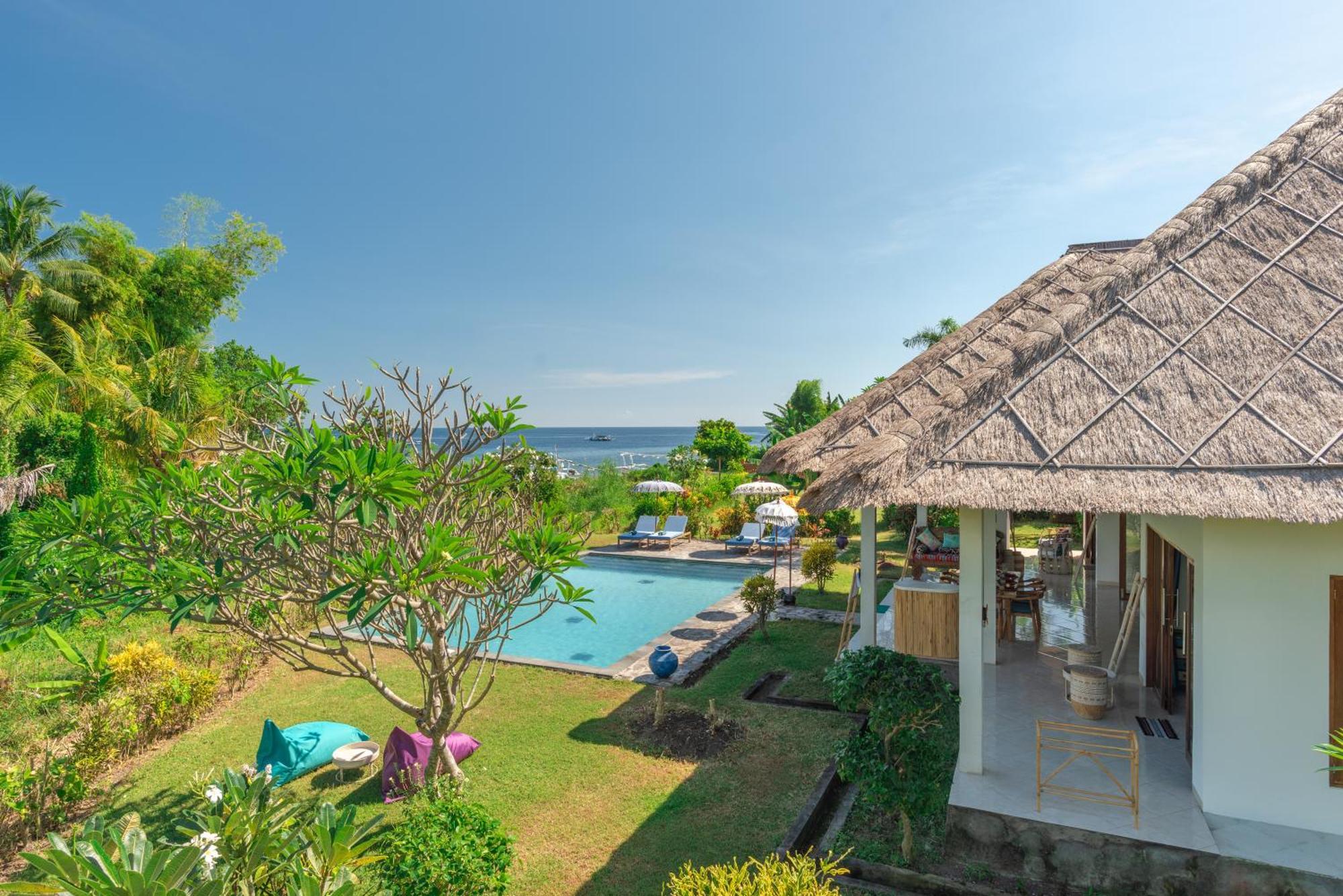 Absolute Beach Front Villa Umeanyar Bagian luar foto