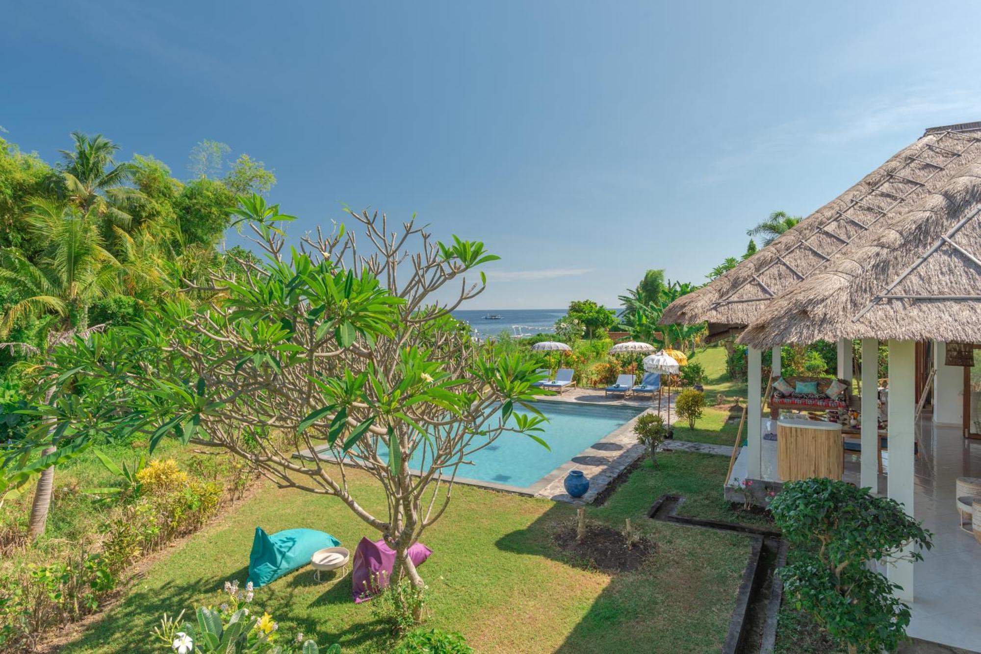 Absolute Beach Front Villa Umeanyar Bagian luar foto
