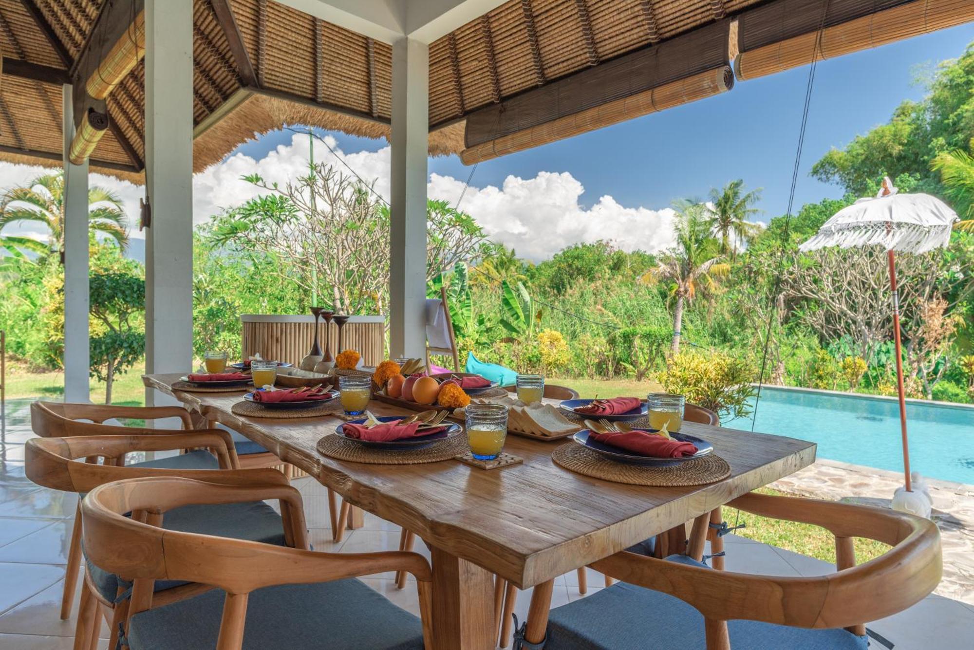 Absolute Beach Front Villa Umeanyar Bagian luar foto