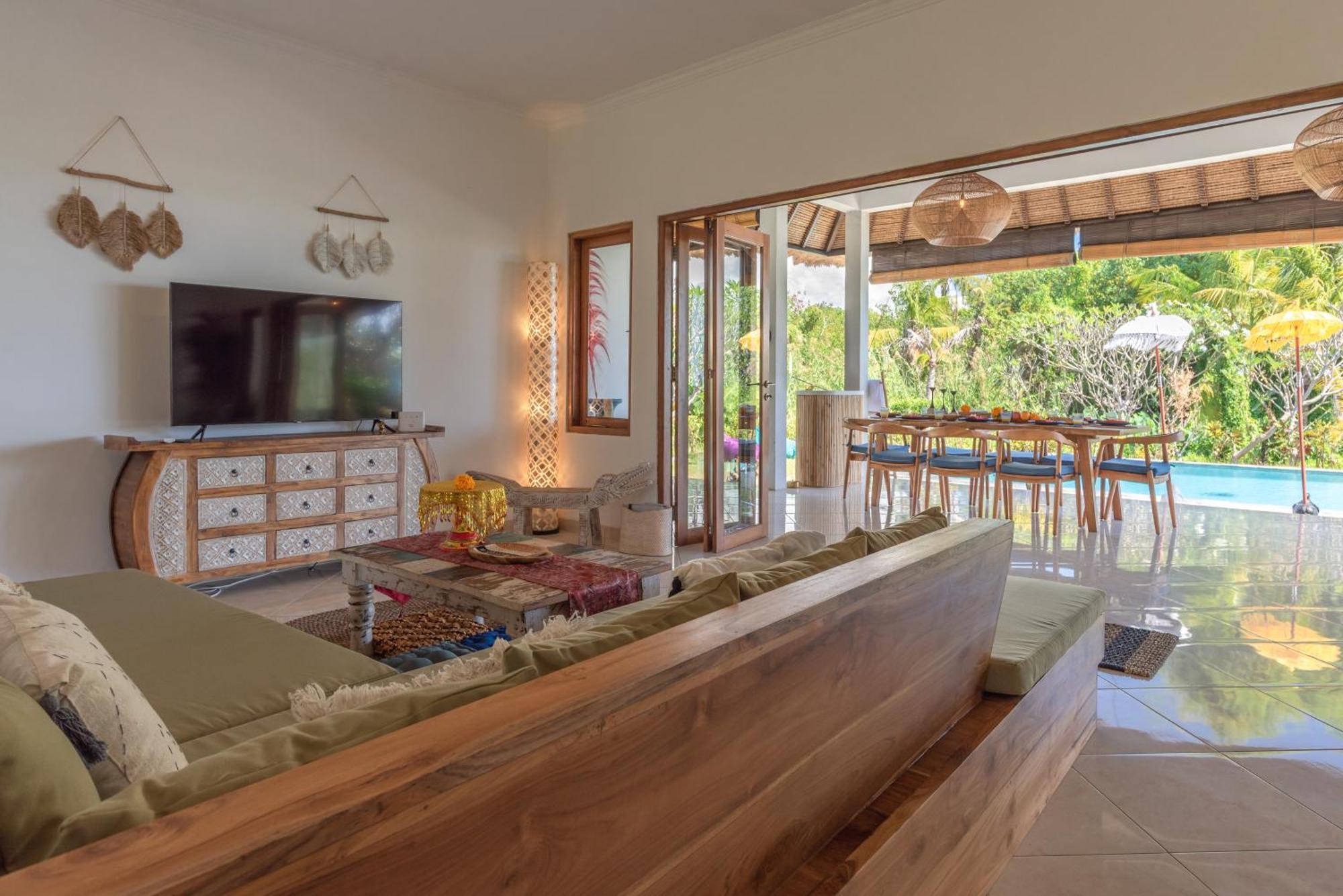 Absolute Beach Front Villa Umeanyar Bagian luar foto