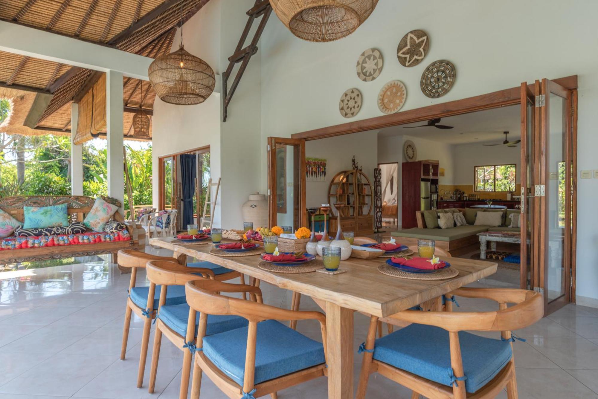Absolute Beach Front Villa Umeanyar Bagian luar foto