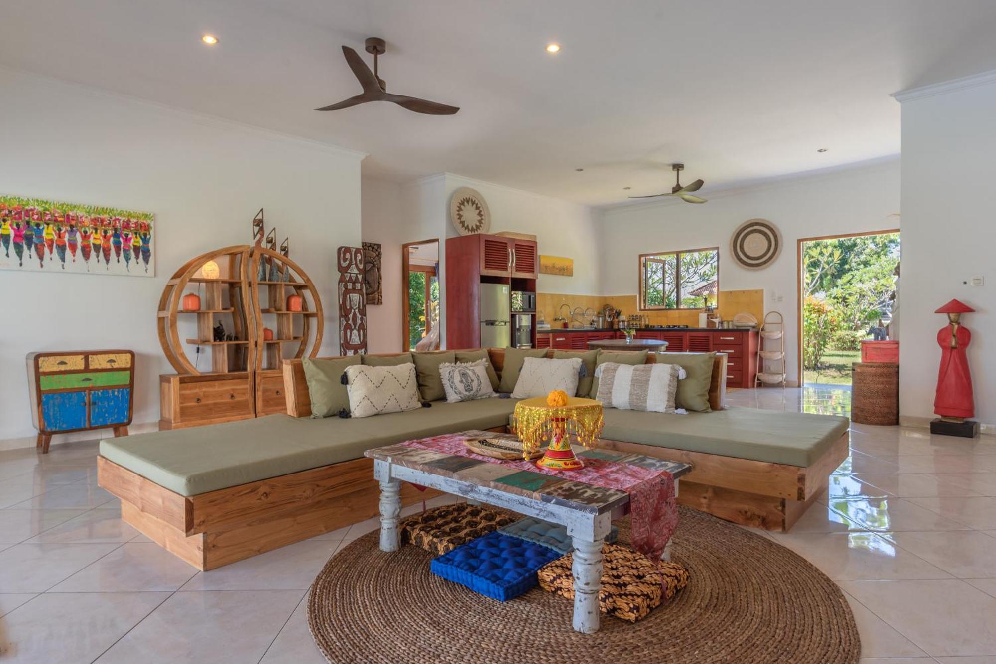 Absolute Beach Front Villa Umeanyar Bagian luar foto