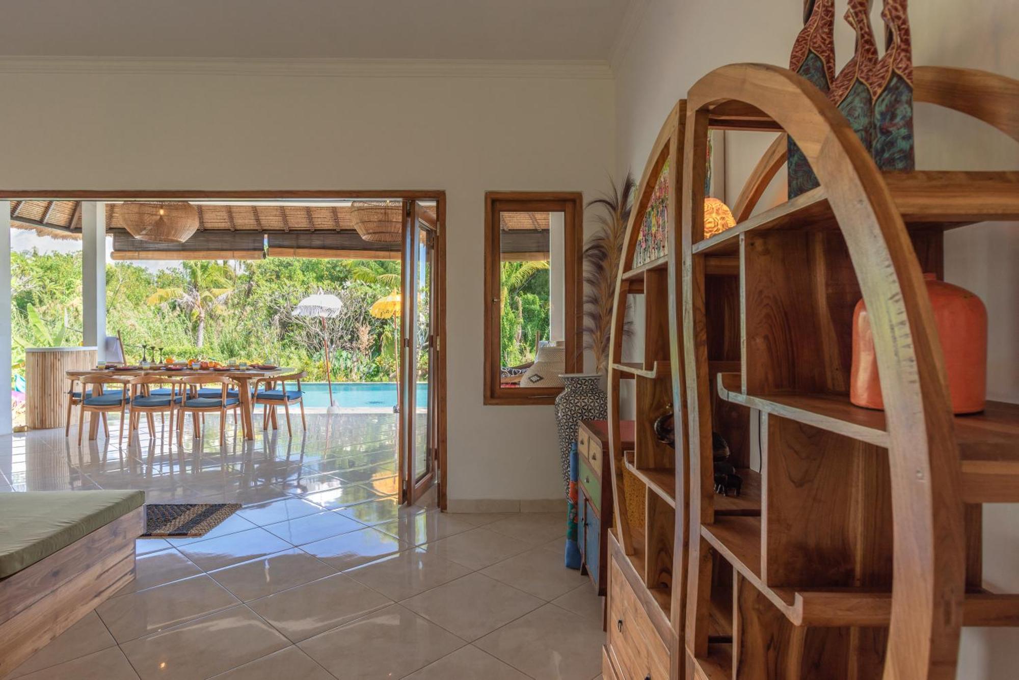 Absolute Beach Front Villa Umeanyar Bagian luar foto